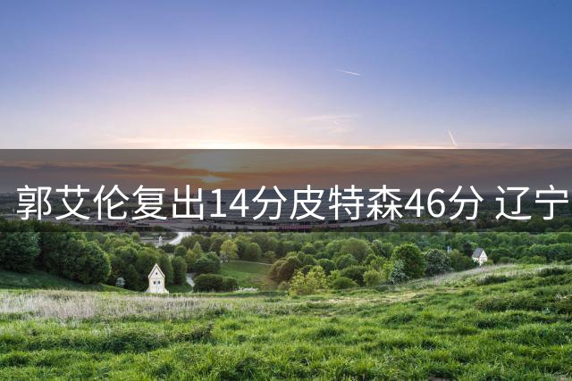 郭艾伦复出14分皮特森46分 辽宁力克同曦4连胜